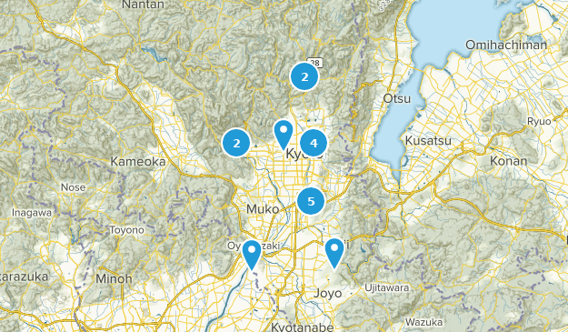 Kyoto, Kyoto Map