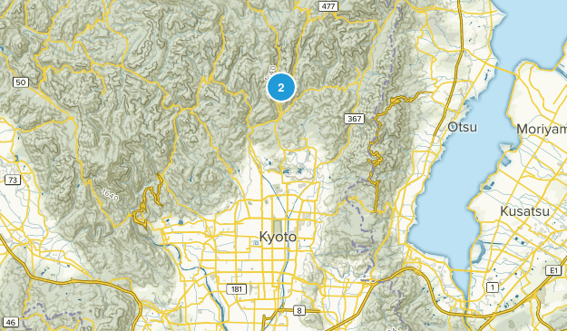 Kyoto Shi, Kyoto Map