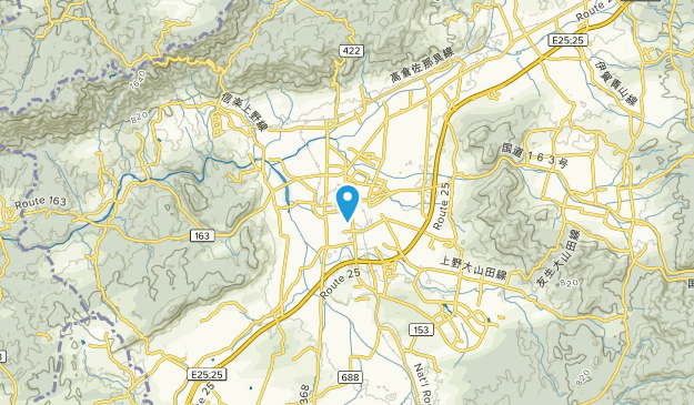 Iga, Mie Map