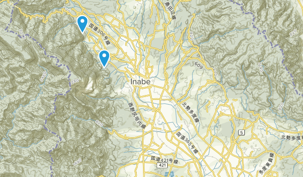 Inabe, Mie Map