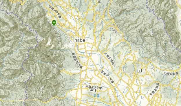 Inabe Shi, Mie Map