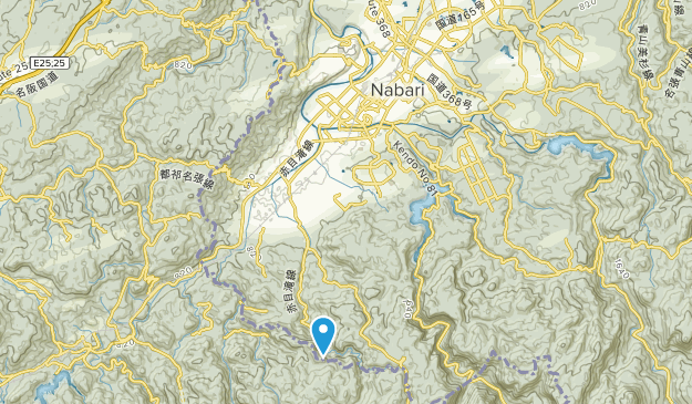 Nabari, Mie Map