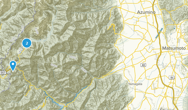 Matsumoto, Nagano Map
