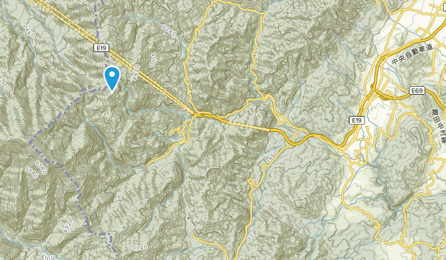 Distrito de Shimoina, Nagano Map