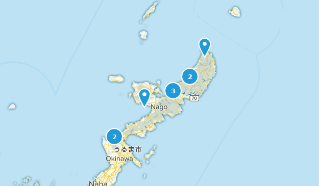 Kunigami, Okinawa Map