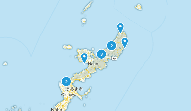 Kunigami, Okinawa Map