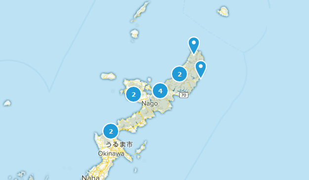 Kunigami, Okinawa Map