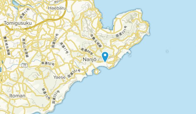 Nanjo, Okinawa Map