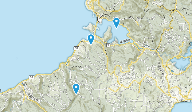 Ogimi Son, Okinawa Map
