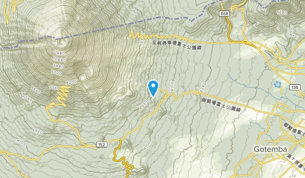 Gotenba Shi, Shizuoka Map