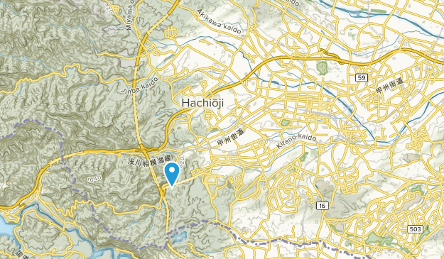 Hachioji, Tokyo Map