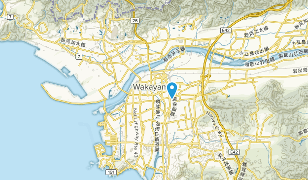 Wakayama, Wakayama Map