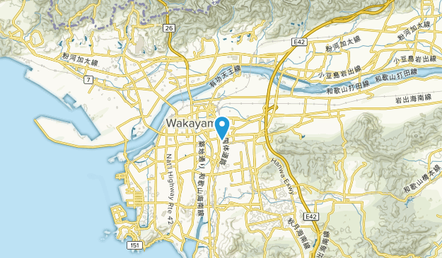 Wakayama-shi, Wakayama Map