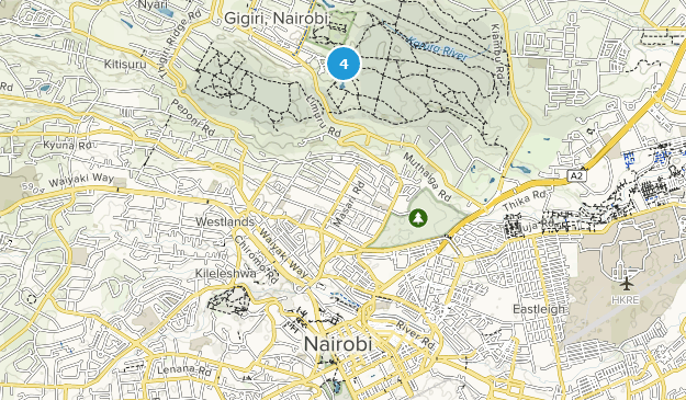 Nairobi, Nairobi Map