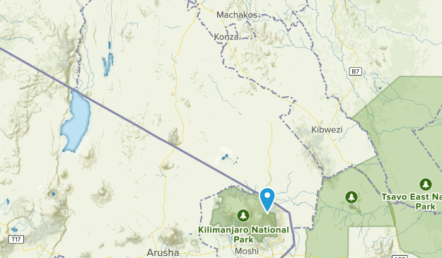 Kajiado, Rift Valley Map