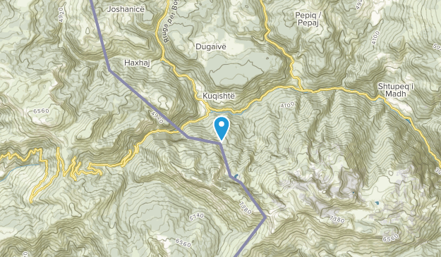 Nečinat i Drešajt, Peć Map