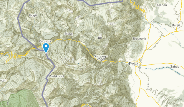 Peć, Peć Map