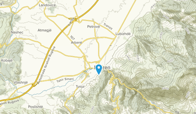 Prizren, Prizren Map