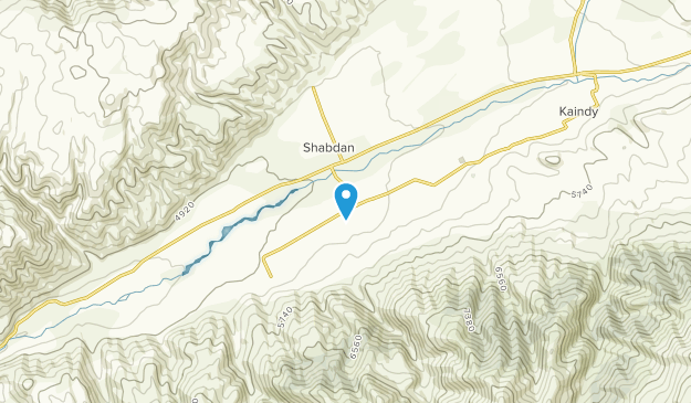 Kemin, Chuy Map