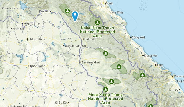 Ban Khoun Kham, Provinz Khammuan Map
