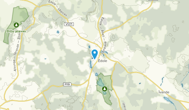 Ēdole, Courland Map