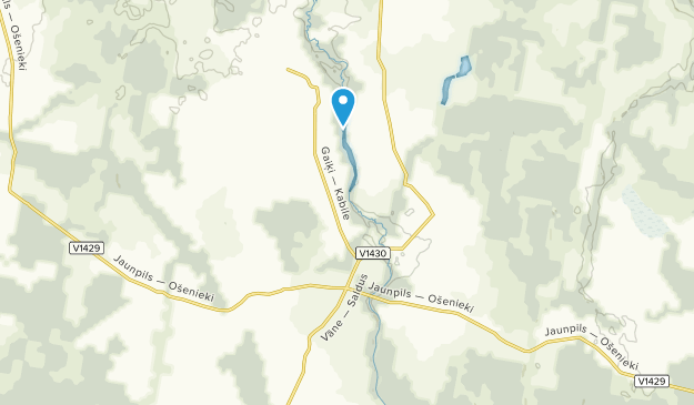 Gaiķi, Courland Map