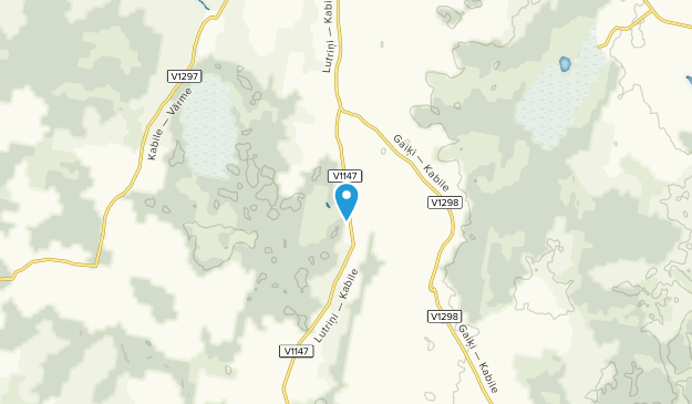 Kabile, Courland Map