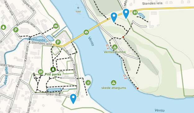 Kuldīga, Courland Map