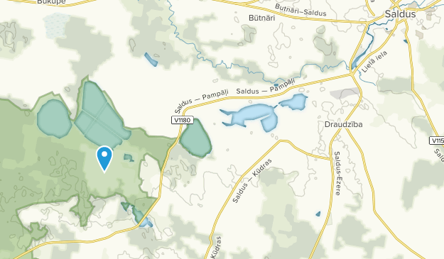 Novadnieki Parish, Courland Map
