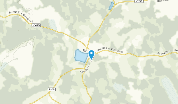 Remte, Courland Map
