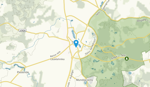 Talsi, Courland Map