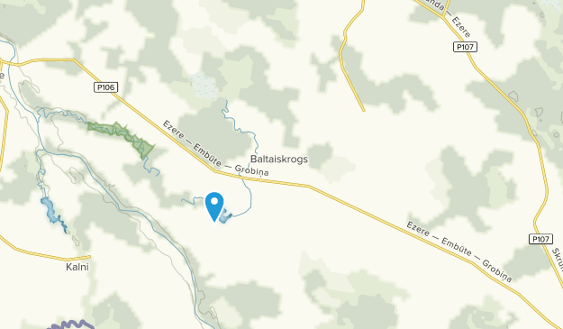Zaņa, Courland Map