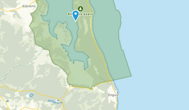 Engure, Semigallia Map