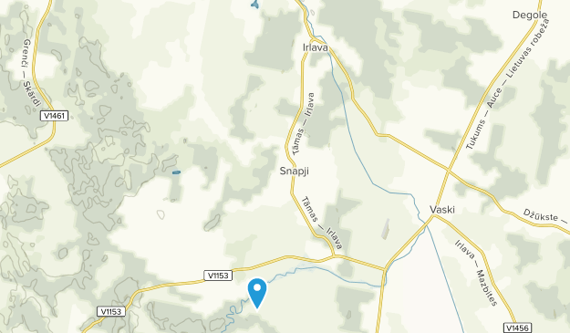 Irlava, Semigallia Map