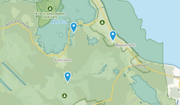 Lapmežciems Parish, Semigallia Map
