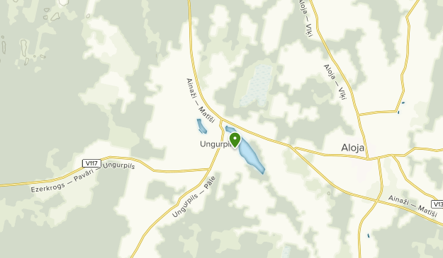 Aloja, Vidzeme Map