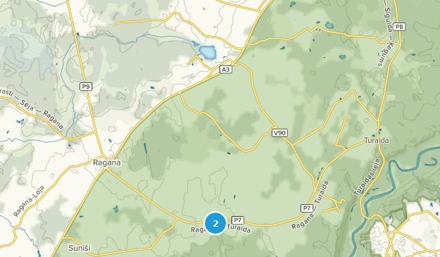 Krimulda, Vidzeme Map