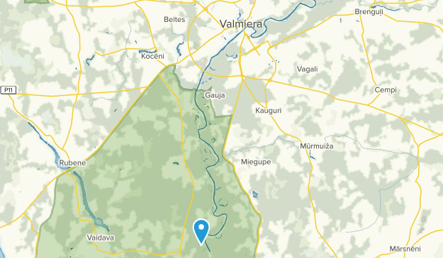 Valmiera, Vidzeme Map