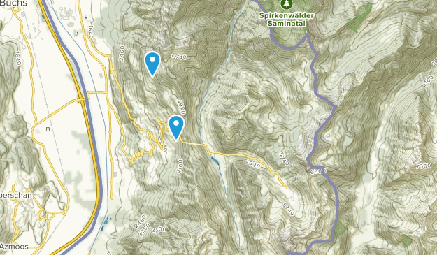 Triesenberg, Liechtenstein Map