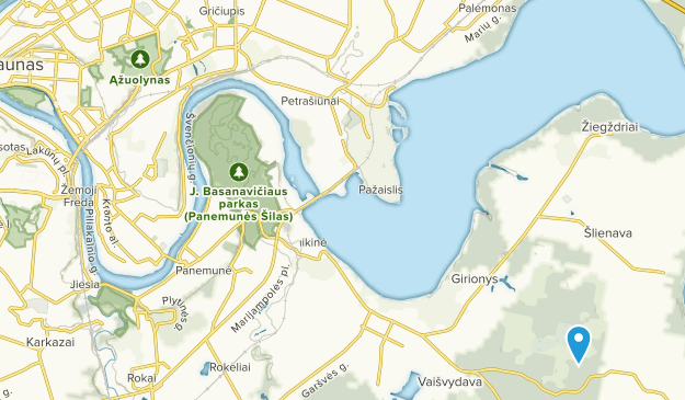 Kaunas, Kaunas Map