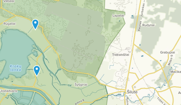 Šilutė, Klaipeda Map
