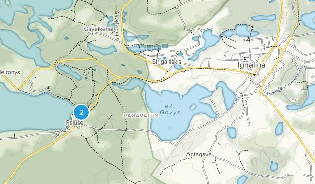 Ignalina, Utena Map