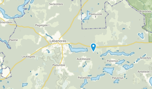 Labanoras, Vilnius Map