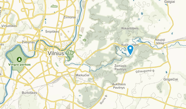 Vilnius, Vilnius Map