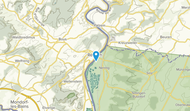 Remich, Luxembourg Map