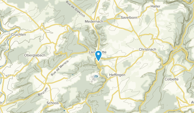 Larochette, Luxembourg Map