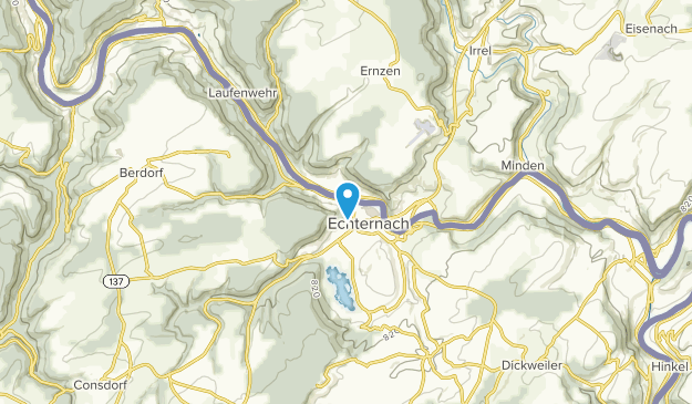 Echternach, Rheinland-Pfalz Map