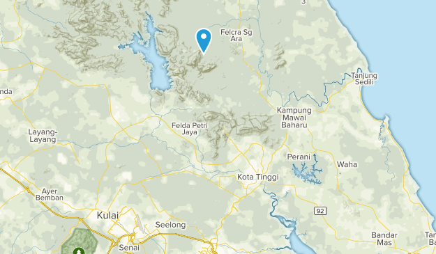 Kota Tinggi, Johor Map