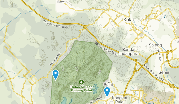 Kulai, Johor Map