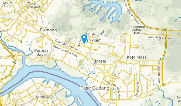 Masai, Johor Map